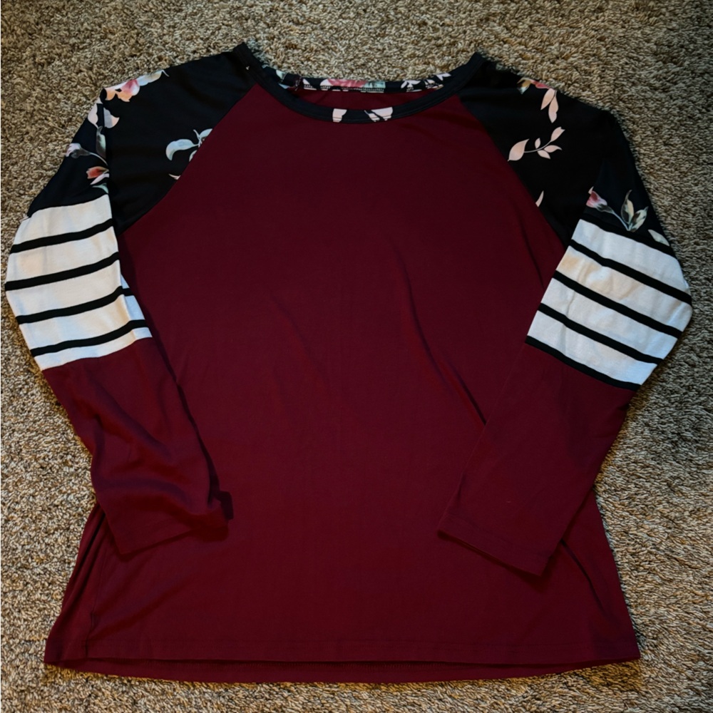 Floral shirt Long sleeve